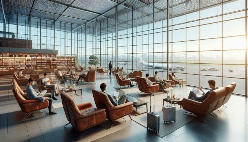 Adani lounge, Terminal 3, Lucknow airport.