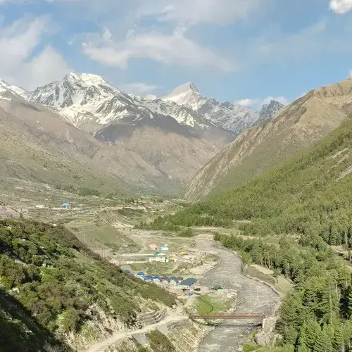 View leading to Chitkul village